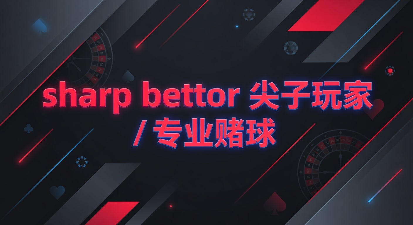 sharp bettor 尖子玩家 / 专业赌球：判断框架与实战思路