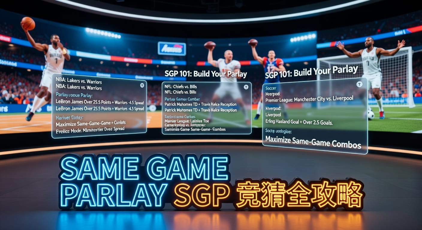 超级过关 Same Game Parlay SGP：澳门浦京威尼斯视角下的组合逻辑