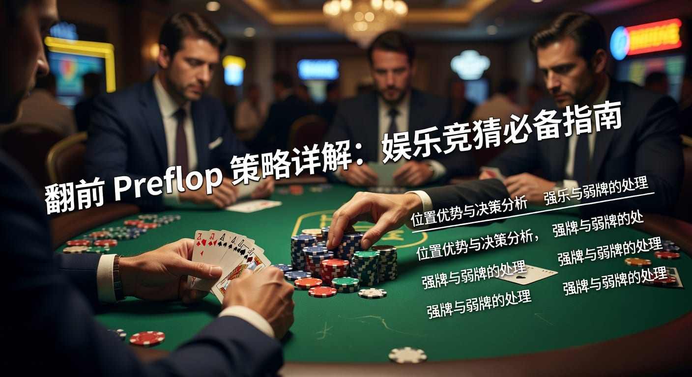 翻前 preflop：起手范围与实战决策