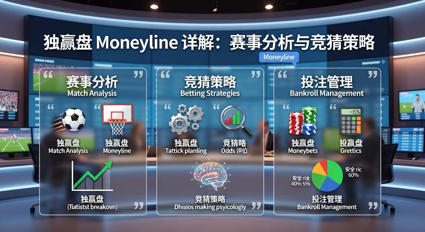独赢盘 moneyline：投注技巧与判断框架
