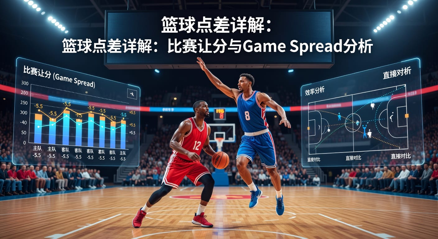 篮球点差与比赛让分 game spread 解析