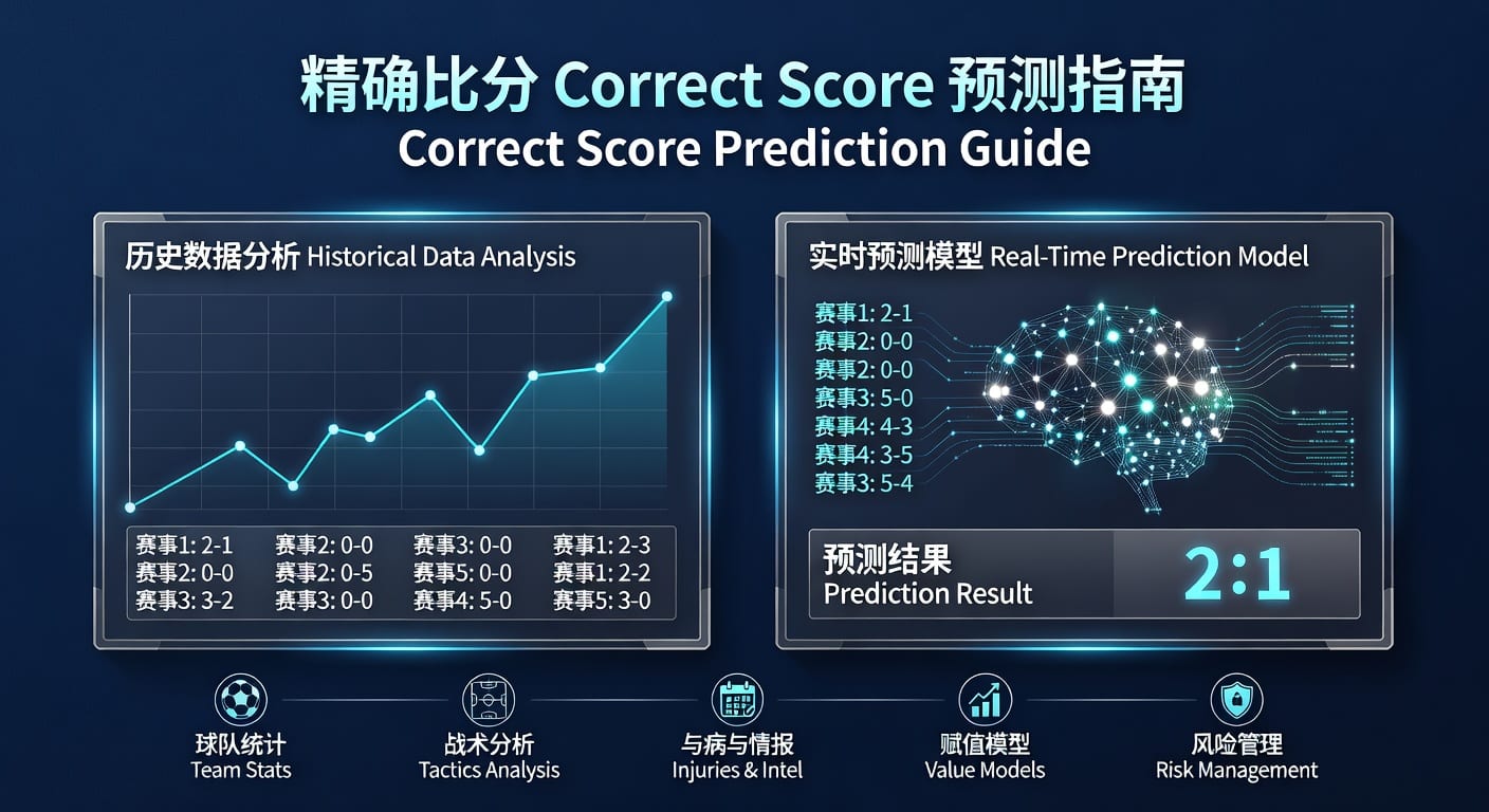 精确比分 correct score 赛前判断逻辑｜2026年澳门赌侠网实战笔记